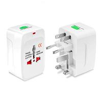 Adapter Compact 40 50 75mm 110g for 150 Countries - 2500W High- with Global Plugs Travelers Laptops and Hair Dryers