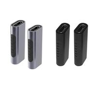 Adapter Female to Female Converter Portable Data Sync Adapter Type-C Extension Cable for Phone Tablet Digital Converter Kit Standing Desk-voltage Usb Adapters for Travel Power