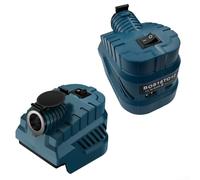 Adapter for Bosch 18V Batteries Delivers 130W Output and 27W USB Charging for Camping Road Trips and Remote Locations (for bat622)