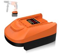 Adapter for Fein 18 V Tool, for Bosch 18 V PBA PSB PSR Home and Garden Battery Convert Battery to Fine 18 V Li-ion Battery, Suitable for ASCM 18 C, ASCM 18 QX, ASCM 18 QXC Battery Tool