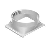Adapter for Mobile Air Conditioning Exhaust Hoses, Perfect Fit, Easy Installation, AC Exhaust Connection Coupling, for Dorm Room, Residents, Small Spaces, Space-saving Living Home Furnishings