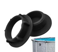 Adapter for pool drain hoses - frost-proof winter plug, closure for pool hose, for use in gardens, backyards, lawns, schools, sports , residential estates and in