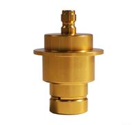 Adapter for SodaStream Quick Connect Du Art for terra - Aluminium Direct Connection to Large Cylinder - Saves Money on Refills - Gold Finish 52x36mm(Gold)