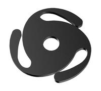 Adapter for Solid Aluminium Discs, Multifunctional and Stable Aluminium Insert, Turntable Components - for Home, DJ, Music Lovers, Enthusiasts, Indoor Use