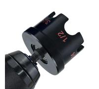 Adapter For Threaded Rod Nuts | Aluminum Alloy Quick Removal Tool,Metal Bolt Extractor and Nut Tool - For Automotive Carpi