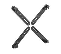 Adapter for TV monitors without VESA holes black 17"-32" 10kg max Maclean