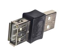 Adapter for USB | USB2.0 AF/AM Coupler | Male to Female Smartphones Straight Adapter | for Desktop Laptop PC Phone Tablet Home Travel Work