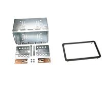 Adapter Front 2-DIN for Alfa 159 / Brera / Spider Black