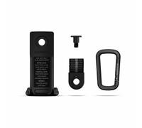 Adapter Garmin fixation à rainure avec mousqueton Noir TU