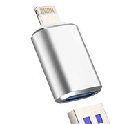 Adapter Lightning OTG 3.0 Cable For iPhone14 13 12 Pro Max To USB Female Jack Certified For Apple MFI USB-A Card Reader Photo Stick Camera Files For iPad Adapter External Device Connector