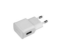 (Adapter Only) Samsung 2 Pin EU 2 Amp Adaptive Fast Mains Charger USB-C Data Cable In White