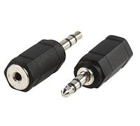 Adapter plug 3.5mm stereo plug to 2.5mm stereo socket