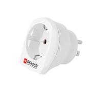 Skross Mains Plug Travel Adapter Cee 7 3 Shuko Eu To Usa A Earthed