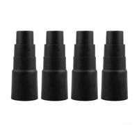 Adapter Reducer, 1 Pack, 26mm 32mm 35mm 38mm Hose Connector, Power Tool Port Extractor for Vacuum Cleaner, Dense Rubber Cuttable Design for Workshop Dust Collection(4PCS)