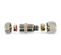 Adapter Reducer 16mm Barrier Pipe -15mm Compression Copper Plastic (5)