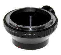 Adapter Ring for Canon FD Mount Lenses on Bodies Pentax Q1. Adapter with Tripod Attachment.
