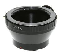 Adapter Ring for Mounting Contax/Yashica Lenses on Bodies Pentax Q1. Adapter with Tripod Attachment.