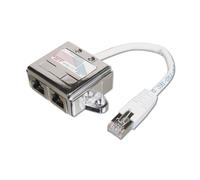 Adapter RJ45/2x RJ45 (Female) Shielded AT-AG CX2