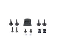 SW-Motech Adapter kit for ADVENTURE-RACK - Black. For Givi/Kappa Monokey., black-silver