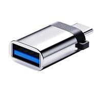 - Adapter Smart Design Converter with High Speed USB 3.0 Port | Type-C Compatible Connector for Mobile Devices and Notebooks as well as Convenient Conversion Accessories that Charge Simultaneously