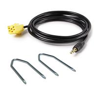 Adapter Universe Car 2in1 SET Smartphone Aux In Adapter Cable 3,5mm Jack + Release Key for Fiat Grande Punto
