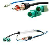 Adapter-Universe Car Radio Antenna Adapter 2x Fakra Z Phantom Power Universal