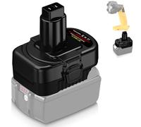 Adapter Use for Dewalt Ni-Cd Ni-Mh Tools,for Makita 18V LXT Lithium Battery BL1830 BL1850 BL1860 Convert to for Dewalt 12V 14.4V Ni-Cd Ni-Mh DC9091 Batteries, Power for Ni-CD Cordless Power Tool