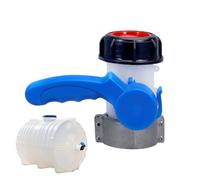 Adapter Valve for Containers,6.1cm Connection Replacement - Anti-Leak Silicone Gasket with Precise Outlet Control for Industrial and Home Use