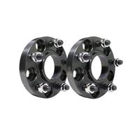 Adapter Wheels Spacer 2piece Aluminum Alloy Wheel Spacer 5x112 CB 66.6mm For BMW 1/3/4/5/7/8Series I3 I4 Ix Ix3 M3 X3 X4 X4M X5 X6 X7 Z4(2piece Spacer 20mm-BK)