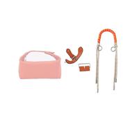 Adapters and Shoulder Straps Compatible with Hermes Trousee Bags, Bag Transformation and Upgrade Accessories(Orange)