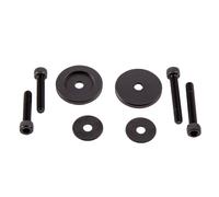 Adapters for Counterweights Of Handlebar HIGHSIDER Pro Vespa-Negro-Pareja for
