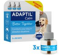 Adaptil Calm Home Plug-in Diffuser Refill – 30 Day Calming Pheromone – 3 x 48 ml