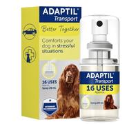 Adaptil Calming Transport Spray For Dogs, 20ml | Adaptil Dog Calming Spray Uses Pheromones To Help Reduce Anxiety & Stress In Dogs, Helps Anxious Dogs Stay Calmer