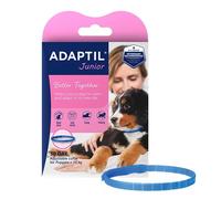 Adaptil Junior Adjustable Puppy Collar | Adaptil Dog Collar To Help Reduce Puppy Anxiety Using Natural Pheromones | Adjustable Calming Dog Collar For Puppies To Aid Training And Socialisation
