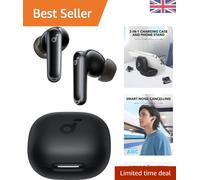 Adaptive ANC Bluetooth 5.3 Earbuds - 60 Hours Playtime, Wireless Charging