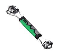 ADAPTIVE FIT - With the ability to accommodate a variety of nut sizes, this ratchet wrench simplifies home and automotive repairs, offering multif adaptability