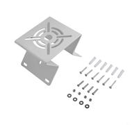 Adaptive Metal Bracket for CCTV Cameras Vertical Installation on Wall Corners for Enhanced Coverage