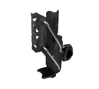 Adaptive Motorcycle Water Bottle Cage for Yamaha Tracer 9 GT 9GT Tracer9 Tracer9GT 2025, Adjustable Handlebar Crash Bar Mount Cup Cage, 360° Rotating, Automatic Clamping,Black