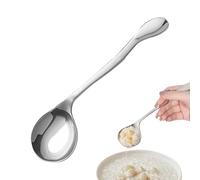 Adaptive Spoon - 7.48 Inch Self- Spoon | Stainless Steel Feeding Spoons - Design for Disabled Elderly Patients and Rehabilitation Users to Eat In Way