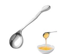 Adaptive Spoon - Angled | Eating Aid for Seniors - Stainless Steel 304 Curved | Ergonomic Cutlery for Parkinson's Disease Trembling Patients Rehab Independence Meals Hospital Care