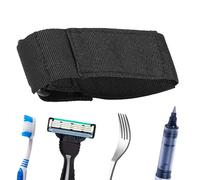 Adaptive Utensil Holder, Comfortable Grip Eating Aid Stand with Easy Adjustment Function Arm Support Spoon Fork Kitchen Tool with Lightweight Construction