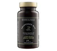 Adaptogen Max, Premium Quality, Unique Blend of 10 Powerful Adaptogens, 60 Capsules, Stress Relief, Energy Booster, Endurance & Stamina, 100% Natural, No Nasty Additives