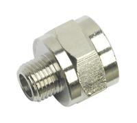 Adaptor 1/4"BSPT Male to 1/2"BSP Female - Sealey SA1/1412F New