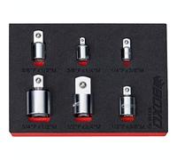 Adaptor Set 1/4", 3/8", 1/2" & 3/4" Drive 6 PCE BX336-R2