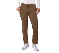 Adar Addition Scrubs for Women - Skinny Leg Cargo Drawstring Scrub Pants - A6104 - Mocha Quartz - 2X