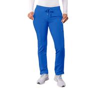 Adar Addition Scrubs for Women - Skinny Leg Cargo Drawstring Scrub Pants - A6104 - Royal Blue - L