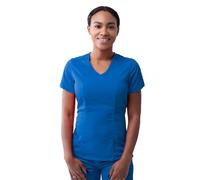 Adar Pro Medical Scrubs for Women - Modern V-Neck Scrub Top - P7002 - Royal Blue - XL P7002RYLXL
