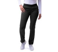 Adar Pro Scrubs for Women - Skinny Leg Yoga Scrub Pants - P7102 - Black - XS