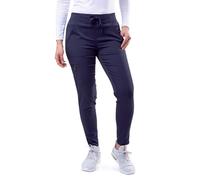 Adar Pro Scrubs for Women - Ultimate Yoga Jogger Scrub Pants - P7104 - Navy - L