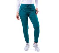 Adar Pro Scrubs for Women - Ultimate Yoga Jogger Scrub Pants - P7104T - Caribbean Blue - M